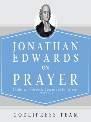 cover image of Jonathan Edwards on Prayer
